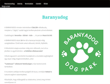 Tablet Screenshot of baranyadog.hu